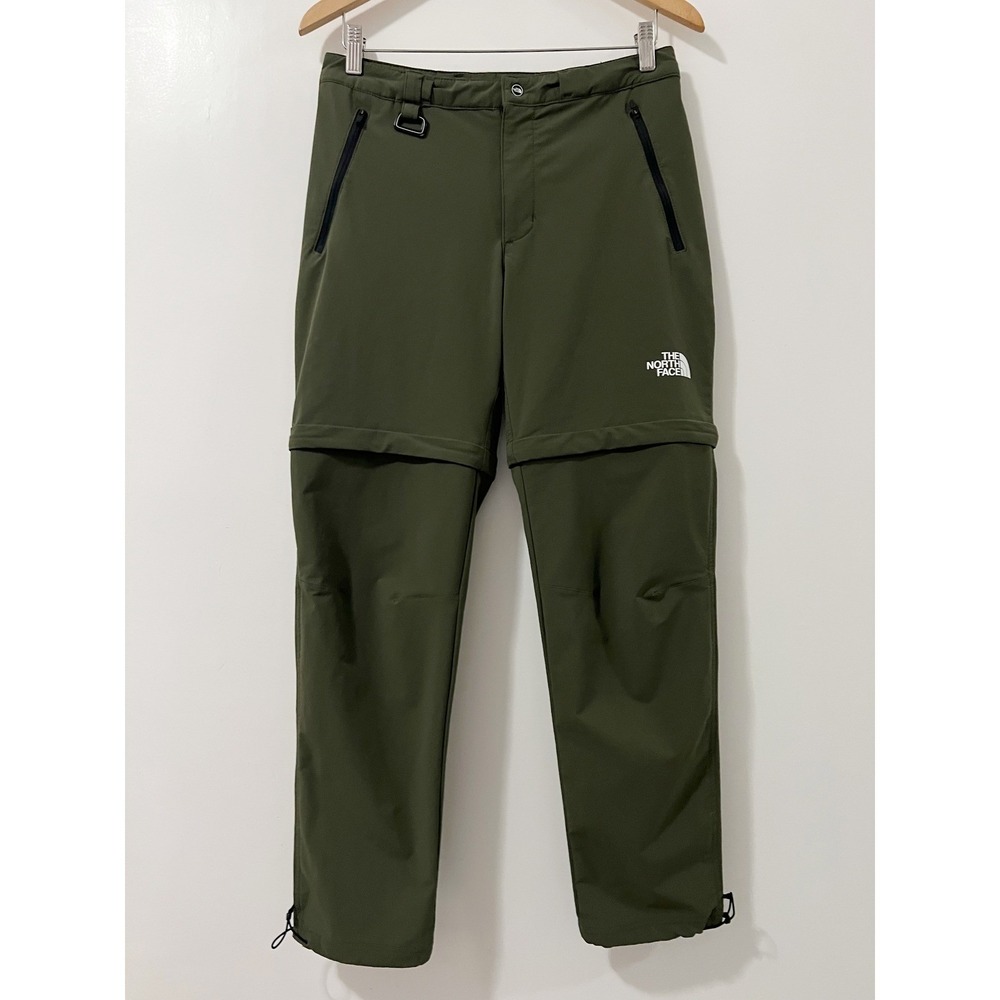 The North Face FlashDry-XD Convertible Hiking Pants Mens Small Olive Green
